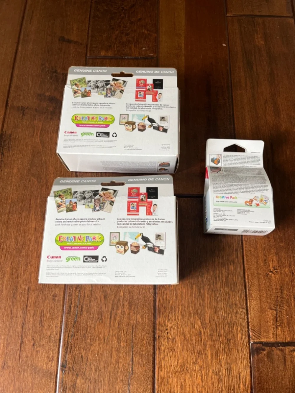 Canon — Four PG-40 black inks, One CL-31 color ink